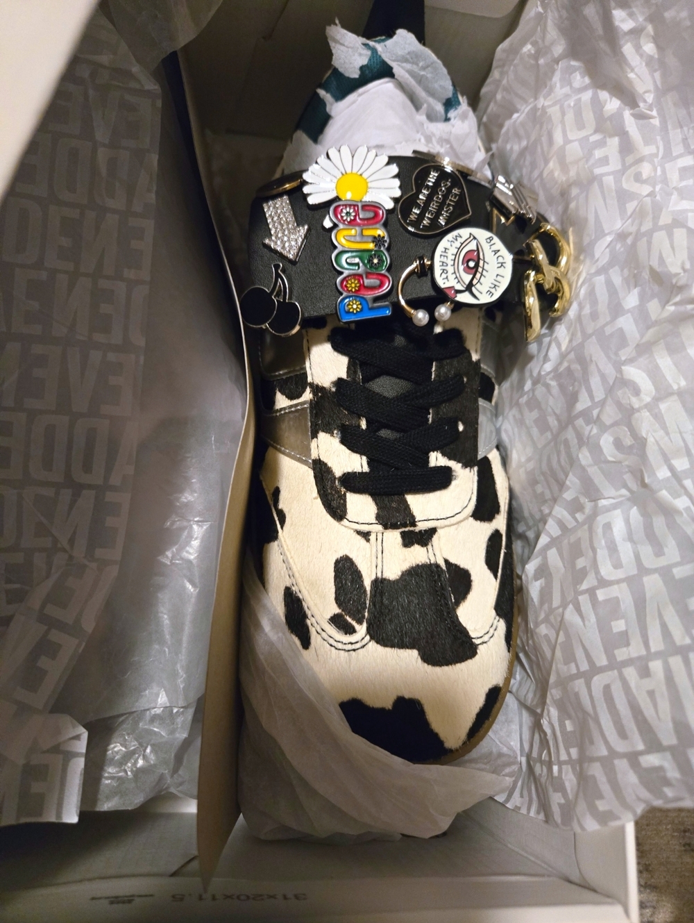 NIB Steve Madden The Wyatt Court Sneaker 8.5 - Picture 10 of 10